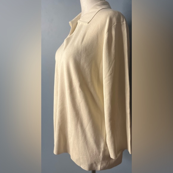 Charter Club Silk Blend Womans Sweater in Cream Color!! - Picture 6 of 11